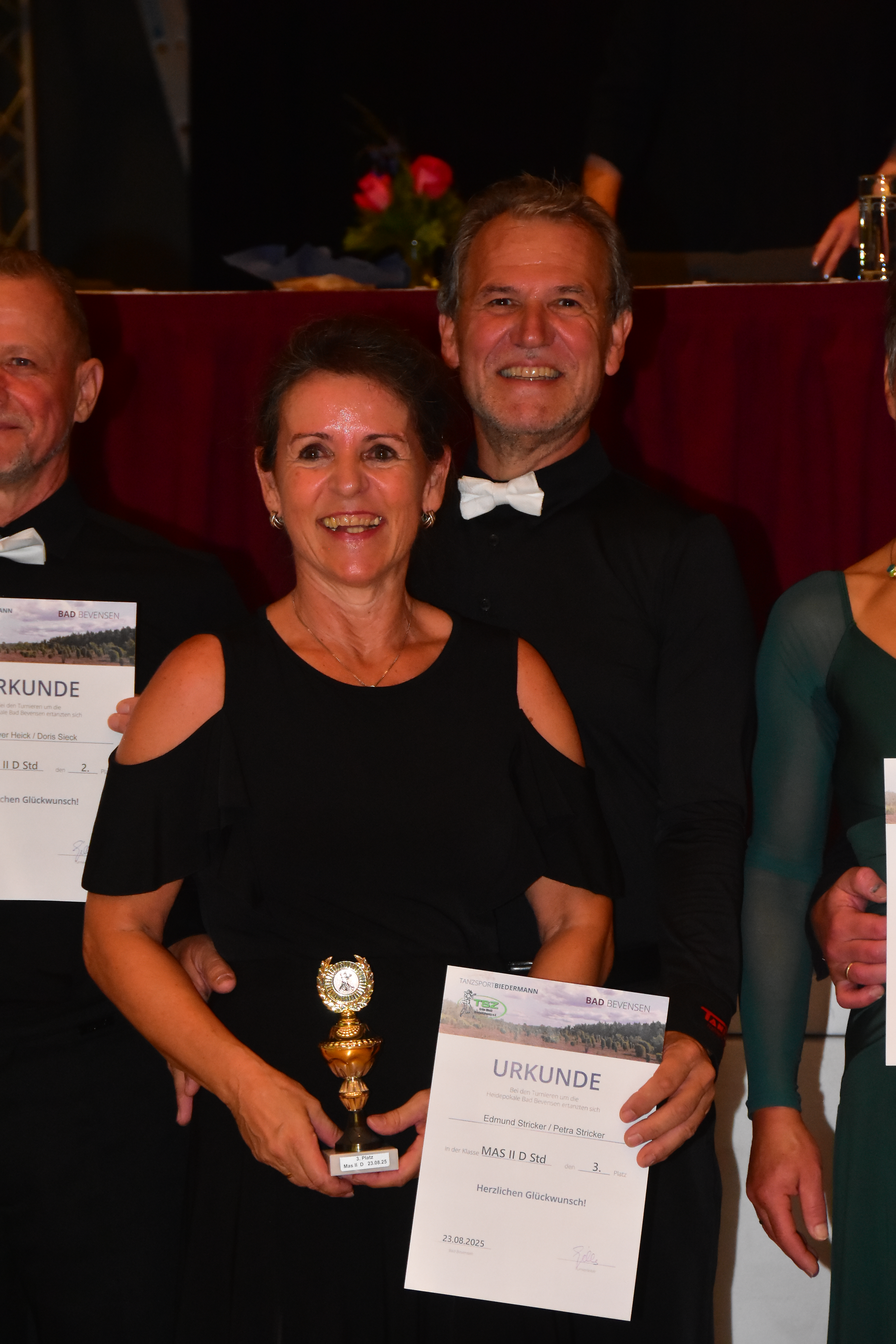 Petra und Edmund Stricker steigen in die C-Klasse auf! 